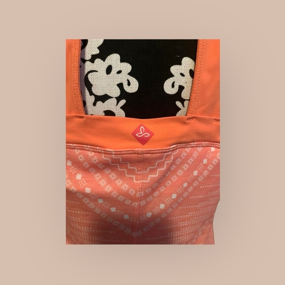 Prana Cantine activewear‎ dress size medium coral color. - Picture 2 of 7